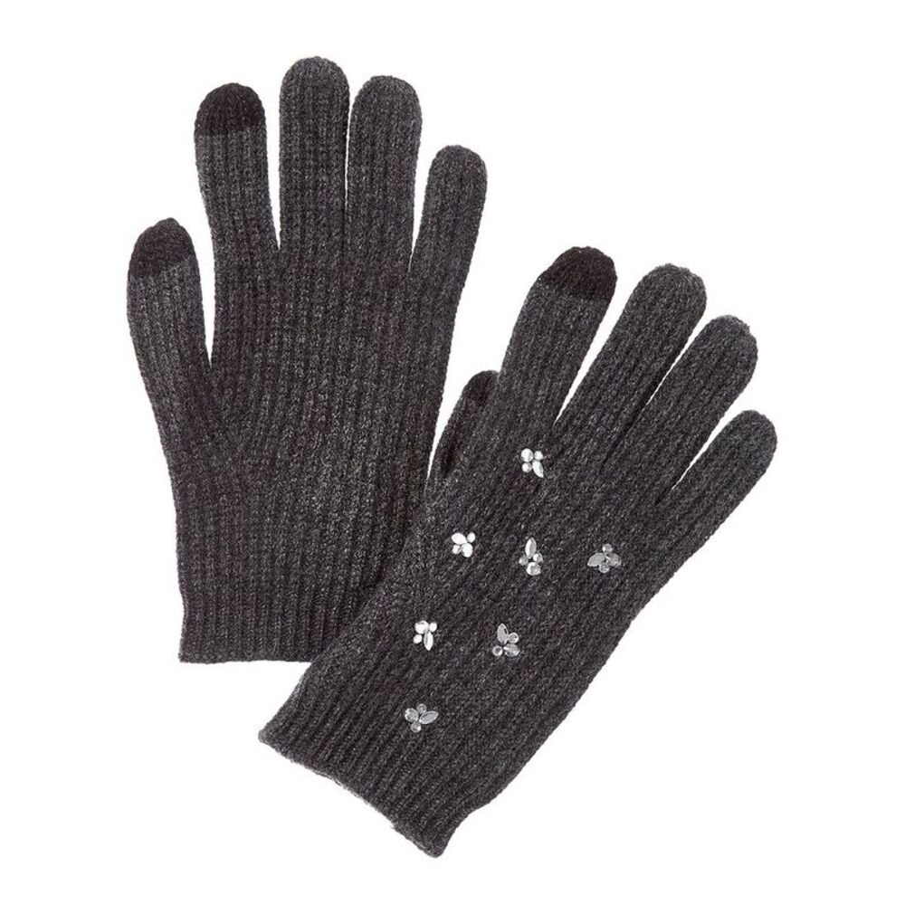 Forte Cashmere Mixed Crystal Cashmere Gloves